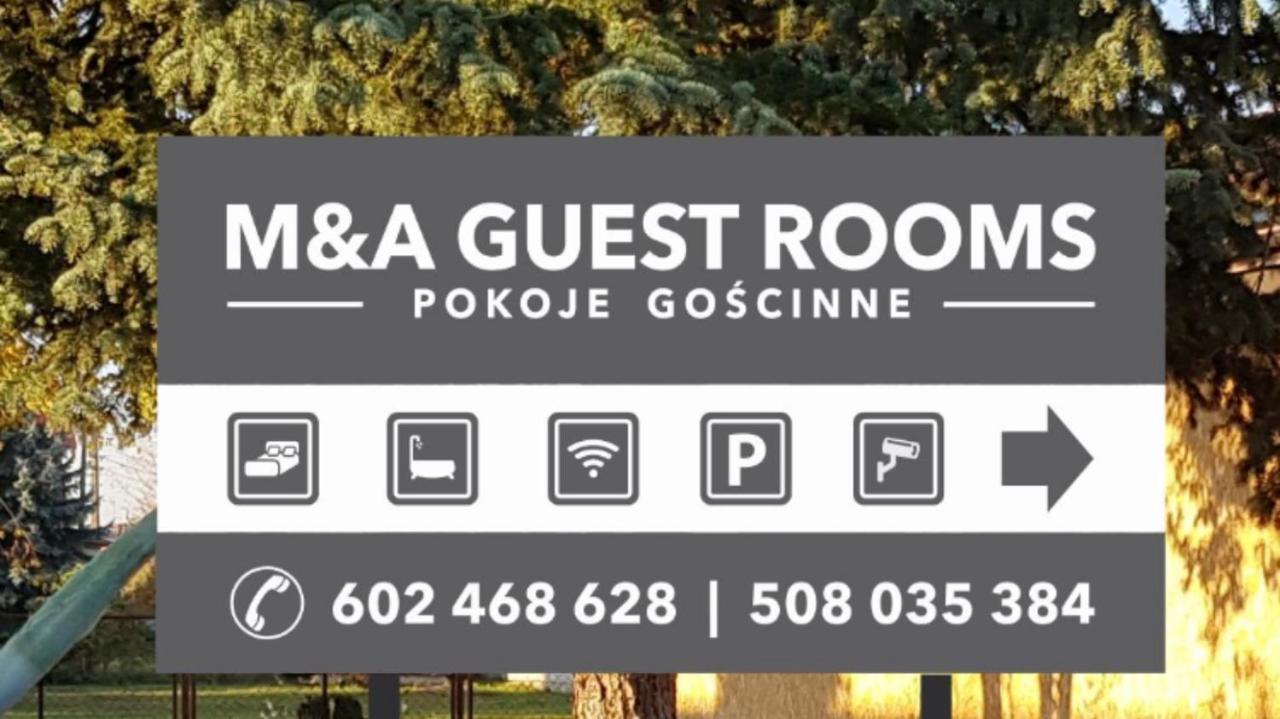 M&A Guest Rooms Łomża Exteriör bild